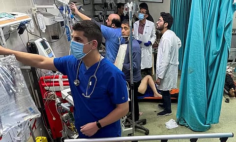 உலகம் முழுவதிலும் உள்ள மருத்துவ குழுக்கள் காசாவிற்கு விரைந்து வந்து சிகிச்சை அளிக்க வேண்டும் - ஹமாஸ் கோரிக்கை