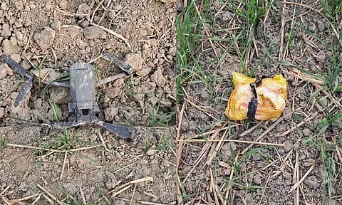 போதைப்பொருளுடன் பறந்து வந்த பாகிஸ்தான் டிரோன்.. சுட்டு வீழ்த்திய இந்திய எல்லை பாதுகாப்புப் படை