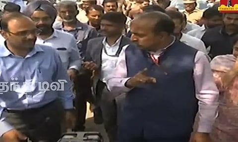 மிக்ஜம் புயலால் பாதிக்கப்பட்ட பகுதிகளில் மத்திய குழுவினர் ஆய்வு