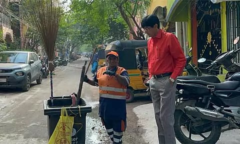 கடந்த 7 நாட்களில் 57,192 டன் குப்பைகள் அகற்றம் - சென்னை மாநகராட்சி கமிஷனர் ராதாகிருஷ்ணன் தகவல்