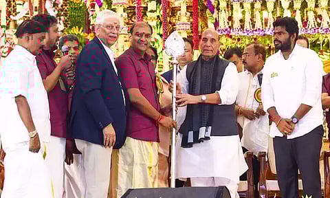 காசிக்கும், தமிழ்நாட்டிற்கும் இடையே உள்ள உறவை இதிகாசங்களில் காணலாம் - மத்திய மந்திரி ராஜ்நாத்சிங்