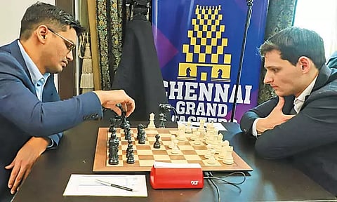 சென்னை கிராண்ட்மாஸ்டர்ஸ் செஸ் போட்டி: 2-வது சுற்றிலும் குகேஷ் 'டிரா'