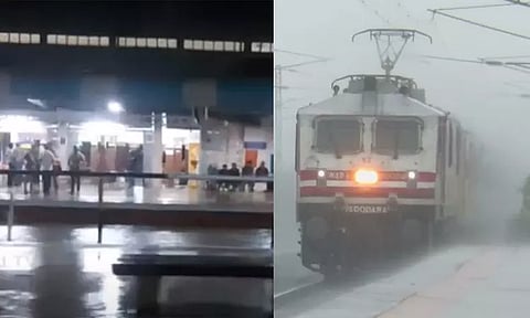 தென் மாவட்டங்களில் வரலாறு காணாத கனமழை... வந்தே பாரத் உட்பட சில ரெயில்கள் ரத்து...!