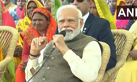 விக்சித் பாரத் சங்கல்ப யாத்ரா நிகழ்ச்சி; பொதுமக்களுடன் நேரில் கலந்துரையாடிய பிரதமர் மோடி