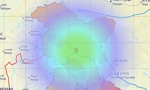 லடாக்கில் நிலநடுக்கம்: ரிக்டர் அளவில் 5.5 ஆக பதிவு