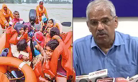 'தென் மாவட்டங்களில் 6 ஹெலிகாப்டர்கள் மூலம் மீட்பு பணிகள்' - தலைமைச்செயலாளர் சிவ்தாஸ் மீனா அறிவிப்பு