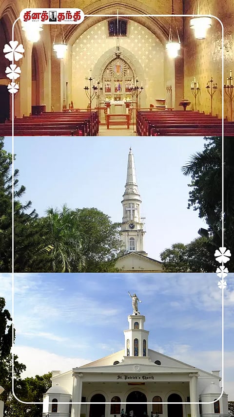 சென்னையில் உள்ள டாப் 10 கிறிஸ்துவ தேவாலயங்கள்...