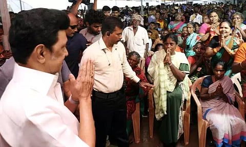 இயற்கை இடர்ப்பாட்டை எதிர்கொண்டு மீண்டு வரும் மக்களுக்கு அரசு துணை நிற்கும் - முதல்-அமைச்சர் மு.க.ஸ்டாலின் பதிவு..!