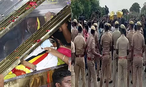 சென்னை தீவுத்திடலில் பாதுகாப்புப் பணிக்காக 3 ஆயிரம் போலீசார் குவிப்பு