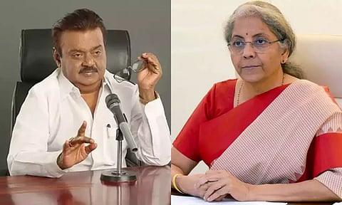 இளகிய மனம் கொண்டவர் விஜயகாந்த் - நிர்மலா சீதாராமன் புகழாரம்