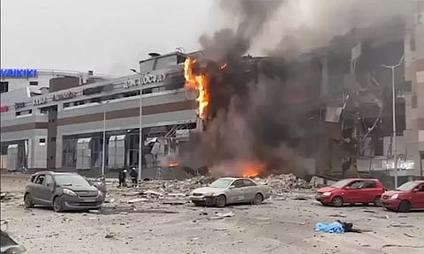 ஒரே நாளில் 122 ஏவுகணைகள்.. 36 டிரோன்கள்.. உக்ரைன் மீது மிகப்பெரிய வான் தாக்குதலை நடத்திய ரஷியா