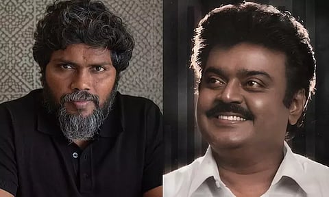 'சாதிய வர்க்கத்துக்கு எதிராக திமிருடன் சண்டை செய்தவர் விஜயகாந்த்' - இயக்குனர் பா.ரஞ்சித் புகழாரம்