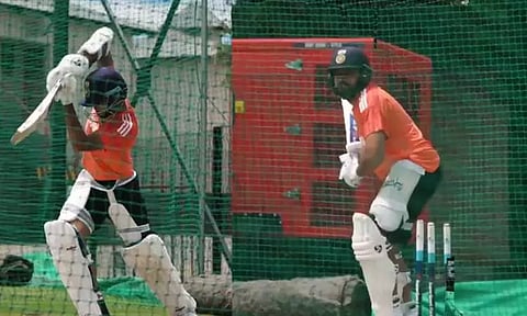 தென் ஆப்பிரிக்காவுக்கு எதிரான 2வது டெஸ்ட் : தீவிர பயிற்சியில் இந்திய அணி வீரர்கள்