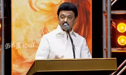 கருணாநிதியின் வரலாற்றை கவிதையாக தர வேண்டும் - வைரமுத்துவுக்கு முதல்-அமைச்சர் மு.க.ஸ்டாலின் வேண்டுகோள்