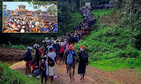 சபரிமலை வனப்பகுதிகளில் கூடாரம் அமைத்து தங்க பக்தர்களுக்கு தடை