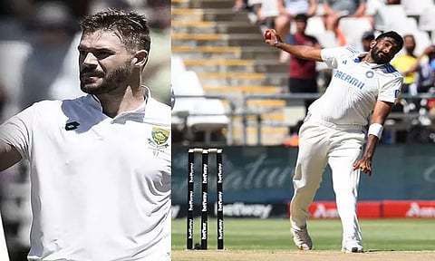 கேப்டவுன் டெஸ்ட் போட்டியில் சாதனை படைத்த பும்ரா, மார்க்ரம்