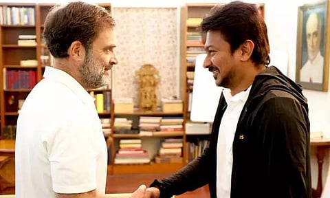 "வெள்ள பாதிப்புகள் குறித்து ராகுல்காந்தி கேட்டறிந்தார் " - அமைச்சர் உதயநிதி ஸ்டாலின் பேட்டி