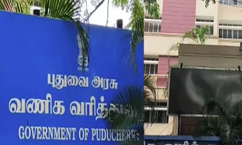 புதுச்சேரி வணிகவரித்துறை அலுவலகத்தில் சி.பி.ஐ சோதனை