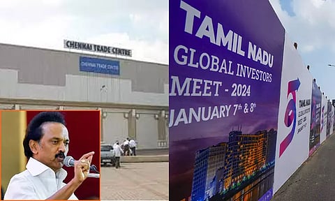 சென்னையில் உலக முதலீட்டாளர்கள் மாநாடு: முதல்-அமைச்சர் மு.க.ஸ்டாலின் நாளை தொடங்கி வைக்கிறார்