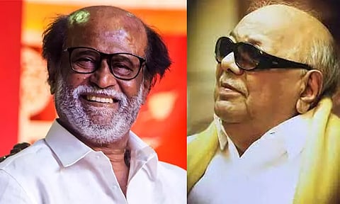 உங்களுக்கு கடவுளை பிடிக்காது.. ஆனால் அந்த கடவுளுக்கே உங்களை பிடிக்கும் - கலைஞரிடம் கூறியதாக ரஜினிகாந்த் பேச்சு