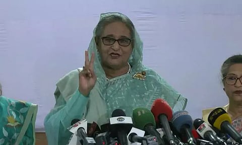வங்காளதேசத்தில் ஜனநாயகம் தொடருவதை உறுதி செய்ய வேண்டும் - ஷேக் ஹசீனா