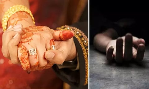 கலப்புத்திருமணம் செய்த இளம்பெண் ஆணவக்கொலையா? - போலீசார் விசாரணை