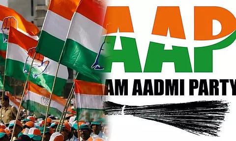 மக்களவை தேர்தல்: காங்கிரஸ் - ஆம் ஆத்மி பேச்சுவார்த்தை