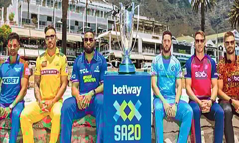 தென்ஆப்பிரிக்கா டி20 லீக் கிரிக்கெட் இன்று தொடக்கம்