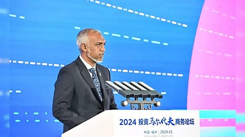 லட்சத்தீவு விவகாரம்; சீனாவிடம் மாலத்தீவு அதிபர் சரண்...? ரூ.415.92 கோடிக்கு ஒப்பந்தம்