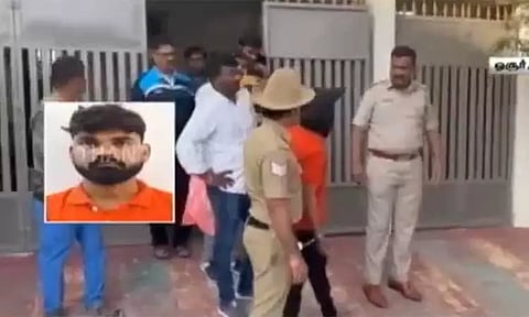 இளம்பெண் கழுத்தை நெரித்து கொலை: நெருங்கிய குடும்ப நண்பர் கைது