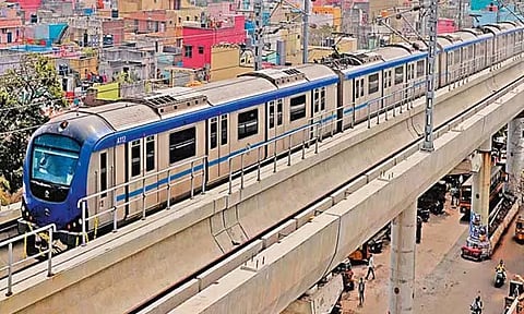 தொழில்நுட்பக்கோளாறால் பாதிக்கப்பட்ட சென்னை மெட்ரோ ரெயில் சேவை சீரானது