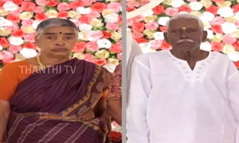 கணவன் இறந்த அதிர்ச்சியில் மனைவியும் உயிரிழப்பு - திருச்சி அருகே சோகம்