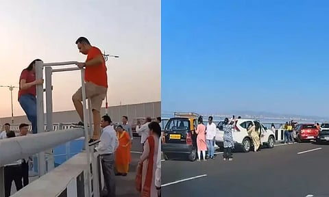 அடல் சேது பாலம் பிக்னிக் ஸ்பாட் அல்ல.. பொதுமக்களுக்கு மும்பை போலீஸ் எச்சரிக்கை