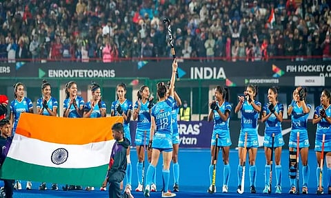 ஒலிம்பிக் பெண்கள் ஆக்கி தகுதி சுற்று: இந்தியா அரைஇறுதிக்கு தகுதி