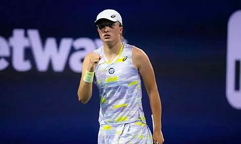 Iga Świątek (Image courtesy: Iga Świątek twitter) 