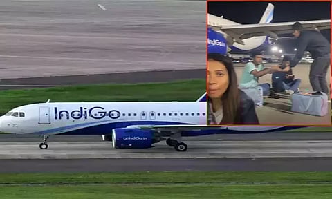 ஓடுபாதை அருகே அமர்ந்து பயணிகள் சாப்பிட்ட விவகாரம்.. இண்டிகோ நிறுவனத்திற்கு ரூ.1.2 கோடி அபராதம்