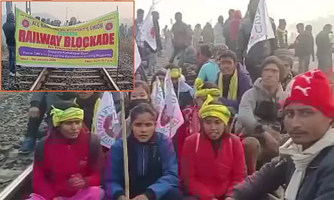 தனி மாநில கோரிக்கை: மேற்கு வங்காளத்தில் திடீர் மறியல்.. ரெயில் சேவை பாதிப்பு