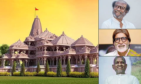 அமிதாப் பச்சன் முதல் ரஜினிகாந்த் வரை... ராமர் கோவில் கும்பாபிஷேகத்தில் பங்கேற்கும் திரைப்பிரபலங்கள்