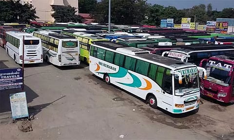கோயம்பேட்டில் இருந்தே ஆம்னி பஸ்கள் புறப்படும்- பேருந்து உரிமையாளர்கள் சங்கம் திட்டவட்டம்