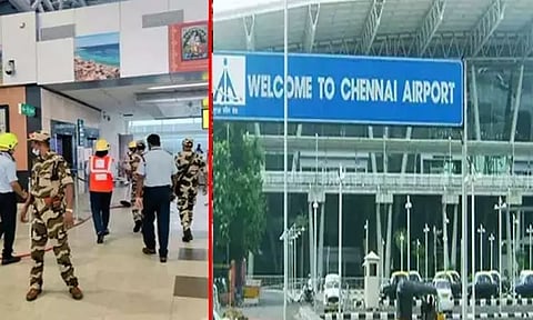 குடியரசு தின விழாவை முன்னிட்டு சென்னை விமான நிலையத்தில் 5 அடுக்கு பாதுகாப்பு