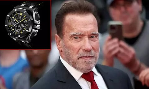 மிகப்பெரும் விலைக்கு ஏலம் போன அர்னால்டின் கைக்கடிகாரம்