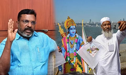 வெற்றிக் களிப்பில் சங் பரிவார்கள், பாதுகாப்பில்லாத நெருக்கடி நிலையில் இஸ்லாமியர்கள் - திருமாவளவன் விமர்சனம்