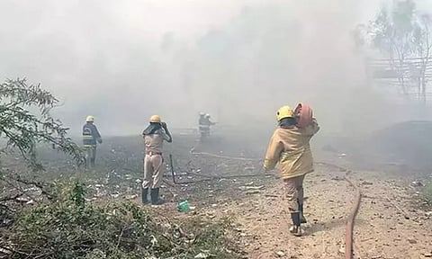 விருதுநகர்: பட்டாசு ஆலையில் வெடிவிபத்து - 2 பேர் உயிரிழப்பு