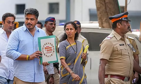 பணமோசடி வழக்கு: அமலாக்கத்துறை விசாரணைக்கு சரத் பவாரின் பேரன் ரோகித் பவார் எம்.எல்.ஏ. ஆஜர்