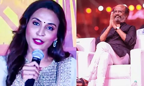 என் தந்தையை சங்கி என விமர்சிப்பதா - ஐஸ்வர்யா ரஜினிகாந்த் கோபம்