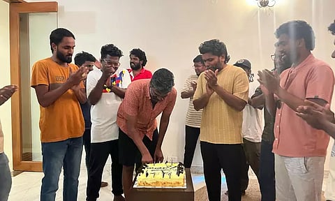 'ப்ளூ ஸ்டார்' படத்தின் வெற்றியை கொண்டாடிய பா.ரஞ்சித்