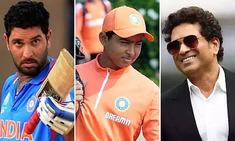 ஜாம்பவான்கள் சச்சின், யுவராஜ் சிங்கின் சாதனையை முந்திய 12 வயது சிறுவன்