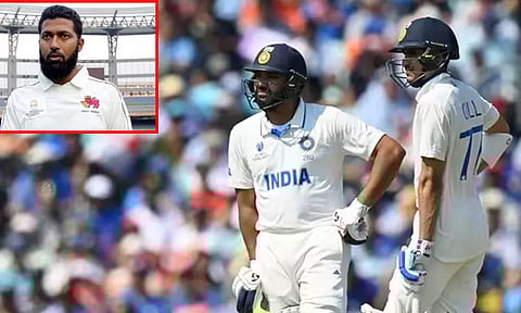 ரோகித் சர்மா தம்முடைய இடத்தை கில்லுக்கு தியாகம் செய்ய வேண்டும் - வாசிம் ஜாபர்