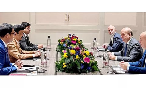 ஸ்பெயின் நாட்டின் முன்னணி நிறுவனங்களின் நிர்வாகிகள் முதல்-அமைச்சர் மு.க. ஸ்டாலினுடன் சந்திப்பு