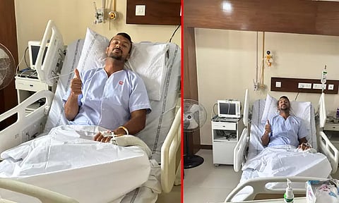 image courtesy; twitter/@mayankcricket